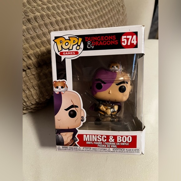 Funko Pop! Dungeons & Dragons  Minsc & Boo Vinyl Figure 574 - Picture 1 of 6